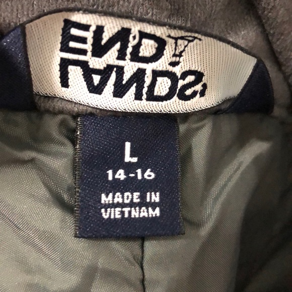 Lands’ End black ski/snow pants size L - Picture 6 of 8